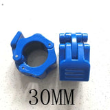 1 Pair 25mm 30mm Spinlock Collars Barbell Collar Lock Dumbell Clips Clamp Weight lifting Bar Gym Dumbbell Fitness Body Building